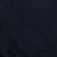 Elegant Blue Slim Fit Cotton Stretch Pants