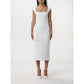 White Viscose Dress