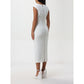 White Viscose Dress