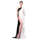 White Polyester Dress
