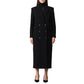 Black Wool Jackets & Coat