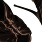 Brown Satin Slingback Heels Sandals Shoes
