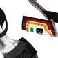 Black Silver Rafia Light Up Heels Sandals Shoes