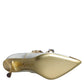 White Mary Jane Crystal Bow Pearl Pumps Shoes