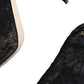 Black Stretch Socks Taormina Lace Boots Shoes