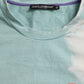 Blue Cotton Short Sleeve T-shirt