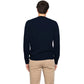 Blue Wool Vergine Sweater