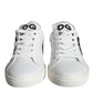 White Portofino Sacred Heart Sneakers Shoes