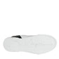 White Black Portofino Low Top Sneakers Shoes