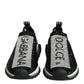 Black Strass Sorrento Low Top Sneakers Shoes