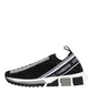 Black Strass Sorrento Low Top Sneakers Shoes