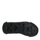 Black Nylon High Top Sorrento Sneakers Shoes