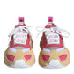 Multicolor Leather Daymaster Sneakers Shoes