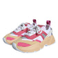 Multicolor Leather Daymaster Sneakers Shoes