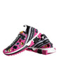 Pink Sorrento Crystals Low Top Sneakers Shoes