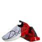 Red White Logo Sorrento Sneakers Shoes