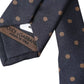Black Dotted Fantasy Silk Adjustable Men Tie