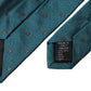 Green Patterned Silk Adjustable Men Tie
