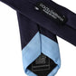 Blue Card Deck Symbols Adjustable Tie