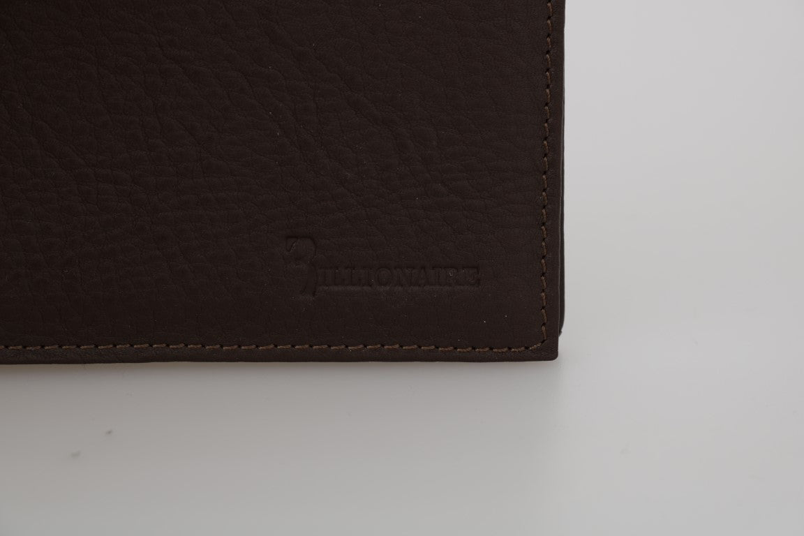 Exquisite Leather Men's Wallet in Brown