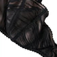 Black Silk Stretch Women Balconcino Bra Underwear