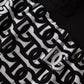 Black DG Logo Cotton Stretch Boxer Shorts Underwear