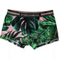 Multicolor Leaf Print Regular Boxer Underwear