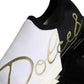 Black White Logo Sorrento Sneakers Shoes