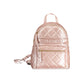 Pink Polyethylene Backpack