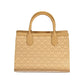 Beige Polyethylene Handbag