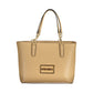 Beige Polyethylene Handbag