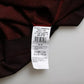 Bordeaux Crown Print Round Neck Cotton T-shirt