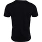 Black Logo Round Neck Short Sleeves T-shirt