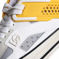 Multicolor Nappa Leather Low Top Sneakers Men Shoes