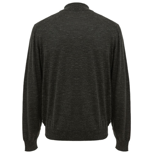 Green Wool Polo Shirt