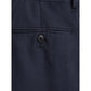 Blue Wool Jeans & Pant