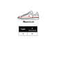 Black And White Cotton Sneaker