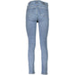 Light Blue Cotton Jeans & Pant