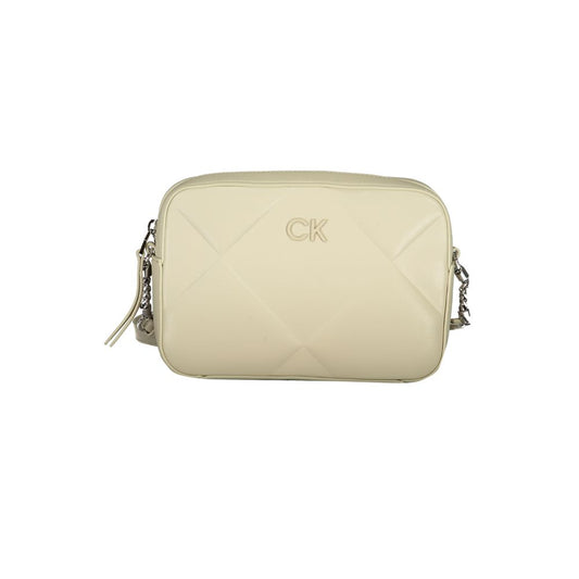 Beige Cotton Handbag