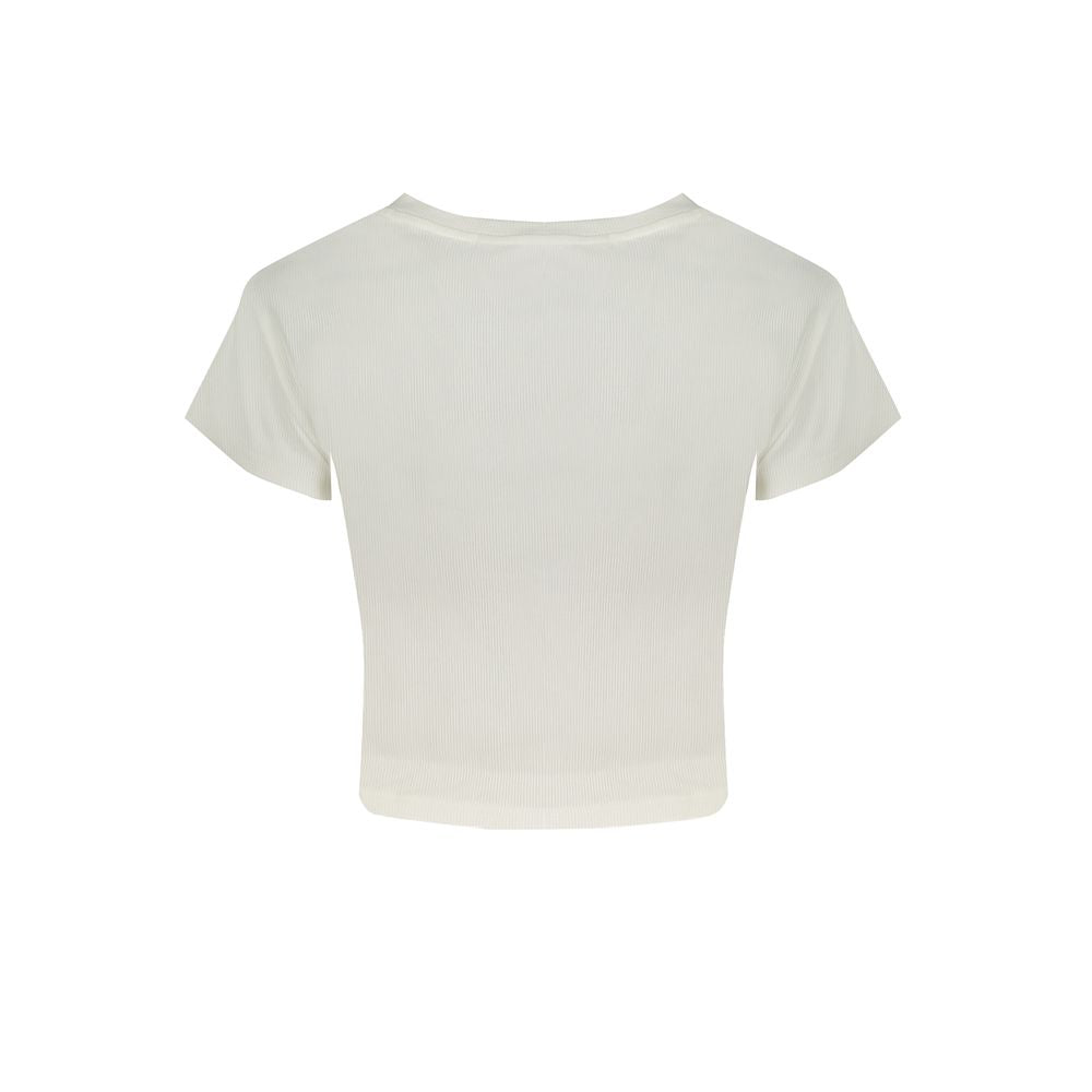 White Cotton Tops & T-Shirt