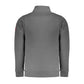 Gray Cotton Men Sweatshirt