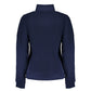 Blue Cotton Women Sweater