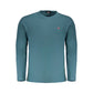 Green Cotton Men T-Shirt