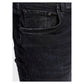 Black Cotton Jeans & Pant