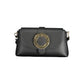 Black Polyethylene Women Handbag