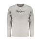 Gray Cotton Men T-Shirt