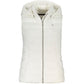 White Polyester Women Jacket