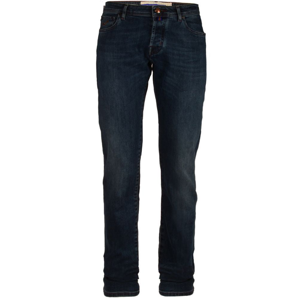 Blue Cotton Men Jeans