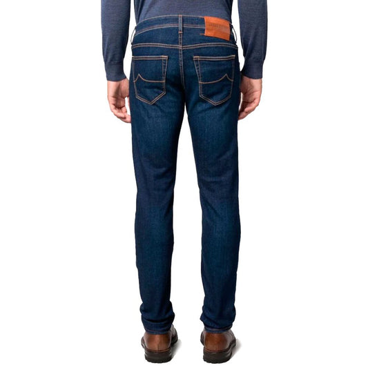 Blue Cotton Men Jeans