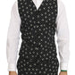 Chic Skull Printed Slim Fit Men's Suit